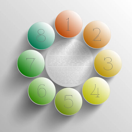 Modern Design templateのイラスト素材