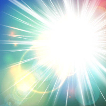 Shiny, sunny abstract vector backgroundのイラスト素材