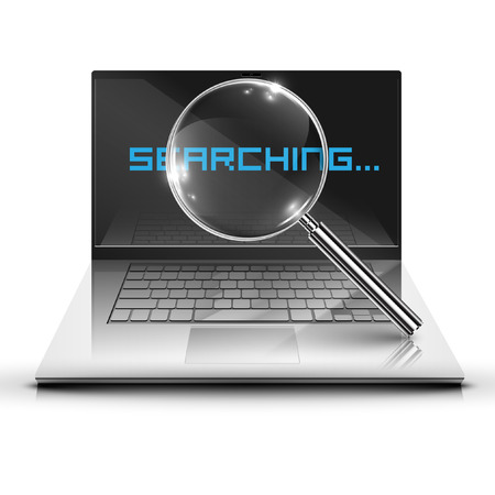Searching concept illustrationのイラスト素材