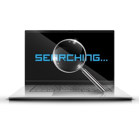 Searching concept illustrationのイラスト素材