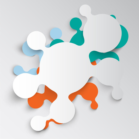 Modern colorful designのイラスト素材