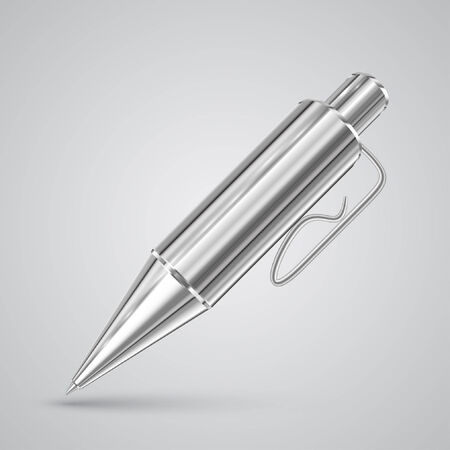 Metal pen, vectorのイラスト素材