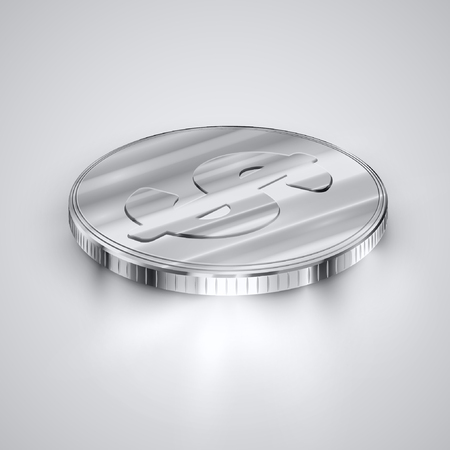 High detailed The coins, vectorのイラスト素材