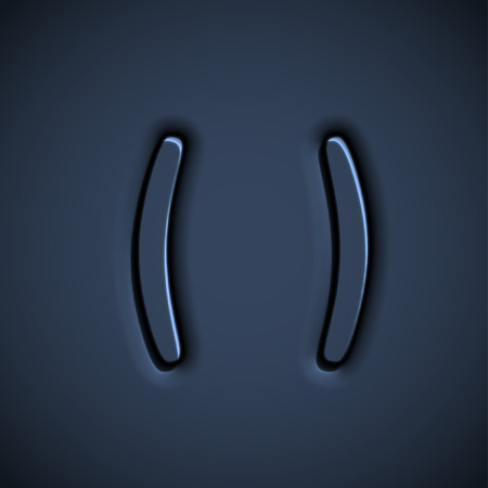 Carved charcter, vectorのイラスト素材