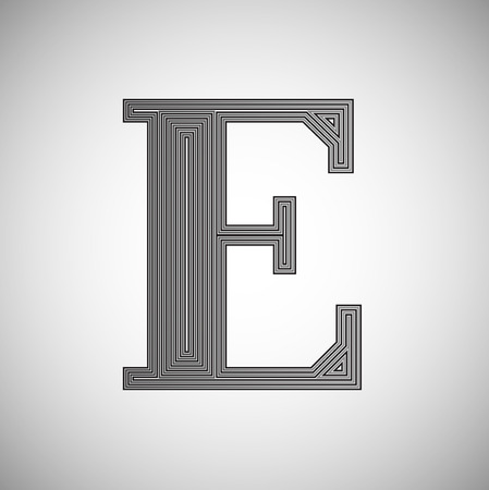 Elegant ink saver character - less ink while printing, vectorのイラスト素材
