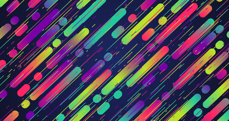 Colorful stripes background, vector illustrationのイラスト素材