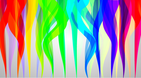 Colorful smoke background, vector illustrationのイラスト素材