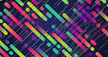 Colorful stripes background, vector illustrationのイラスト素材