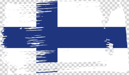 Realistic flag, vector illustrationのイラスト素材