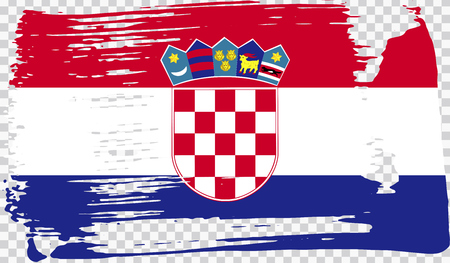 Realistic flag, vector illustrationのイラスト素材