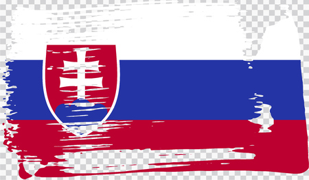Realistic flag, vector illustrationのイラスト素材