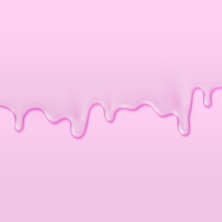 Realistic paint on the same coloured background, vector illustrationのイラスト素材