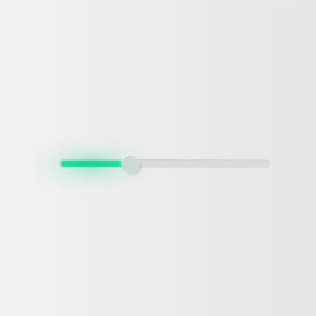 Very high detailed white user interface slider set for websites and mobile apps, vector illustration