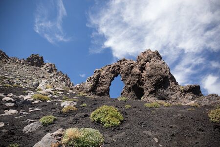 Excursion at Tuff Arc on Etna volcano - Sicily