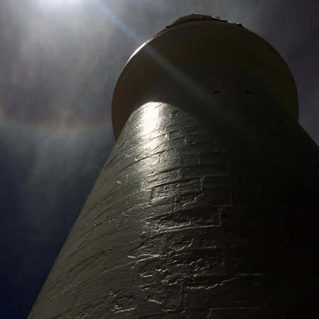 Cape Otway is home to the oldest surviving lighthouse in the Australian mainland. It felt like we were walking into a movie set.の写真素材