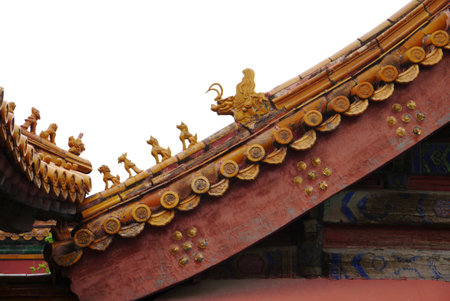 Everywhere one looks in the Forbidden City, the craftsmanship of a glorious past shines through. Imagine all the royal eyes that looked upon the same details.のeditorial素材