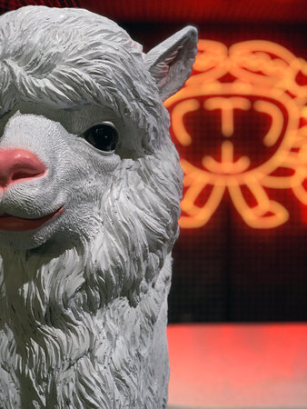 Random collection of animal kingdom art. Hong Kong, 2019のeditorial素材