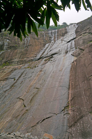 There's a legend that says this land was carved by a magic plow, left behind by a magic ox.の写真素材