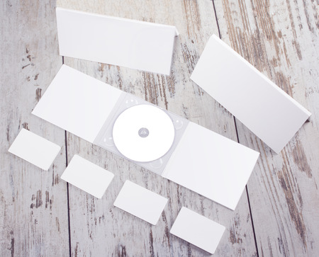 Mockup business template. High resolution. 3D reanderの写真素材