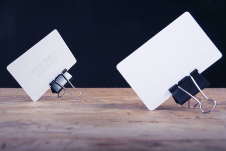 Mockup business template. High resolution. 3D reanderの写真素材