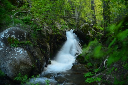 waterfallの写真素材