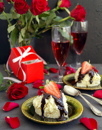 A date on Valentine's day.の写真素材