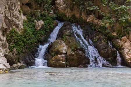 Canyon Saklikent entrance - Xanthos River in Taurus Mountains - Turkeyの写真素材