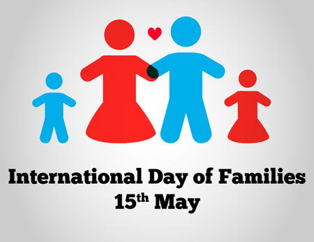 International day of familiesのイラスト素材