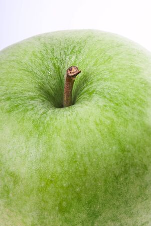 Green apple close upの写真素材