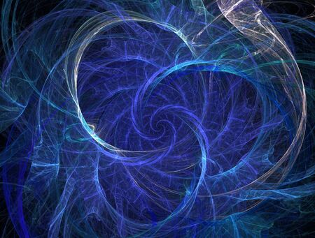 Abstract fractal background with rotation elements , sparks , smokeの写真素材