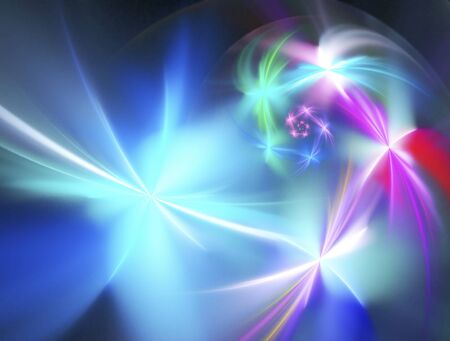 Fractal art background for creative design. Decoration for card, poster, cover booklet. Abstract texture. Psychedelic.の写真素材