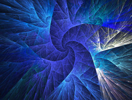 Abstract fractal background with elements of rotation , threads , cobwebの写真素材