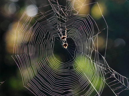 spider web and spider