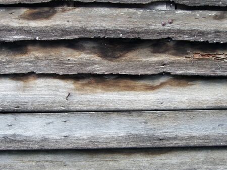 brown old wood wall.wooden texture bacground.Decaying wood plankの写真素材