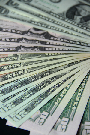 Dollar moneysの写真素材