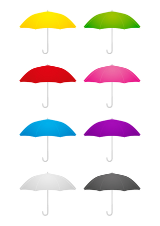 Umbrella Full Colorのイラスト素材