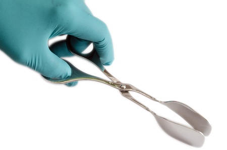 Glove with pliersの写真素材