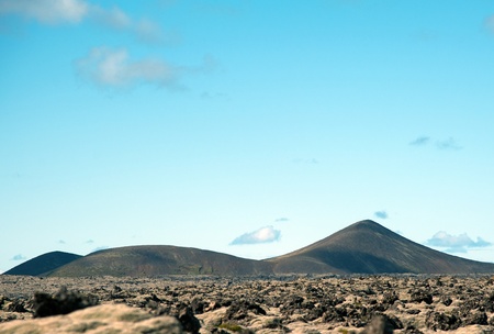 The southwest of Iceland, Reykjanes peninsula south of Reykjavikの写真素材