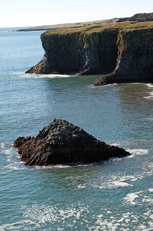 The west of Iceland, the cliffs of Arnastapi on the south side of the peninsula Sneifellsnes 
