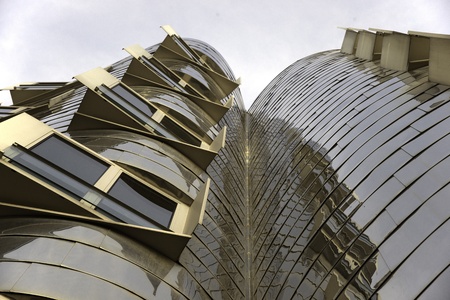 Dusseldorf Media Harbor 2013 - On Zollhofのeditorial素材