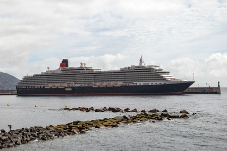 La Palma in 2013 - View of the capital Santa Cruzのeditorial素材