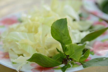 Shredded cabbage