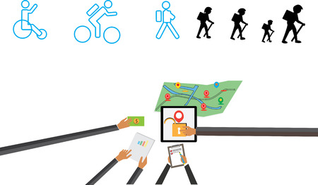 take adventureのイラスト素材