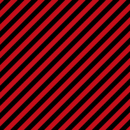 Abstract black and red stripes pattern. Striped diagonal background. Slanted lines wallpaper. Vector illustration.のイラスト素材