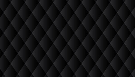 Abstract black square pattern background with smooth gradient radial blur. Modern luxury diamond shape template wallpaper.のイラスト素材