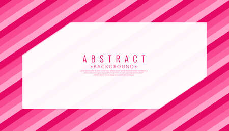 Stripe pink background. Diagonal striped candy pastel wallpaper. Space for your text. Vector illustration.のイラスト素材