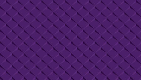 3D violet background. Abstract diamond shape pattern. Vector illustration.のイラスト素材