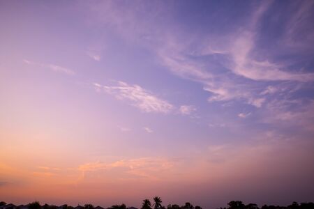 sky and cloud. clear day. blue sky. nature wallpaper.の写真素材