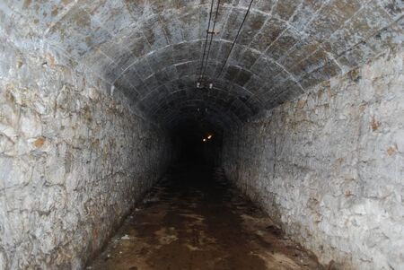 Caves and catacombs. Underground tone.の写真素材