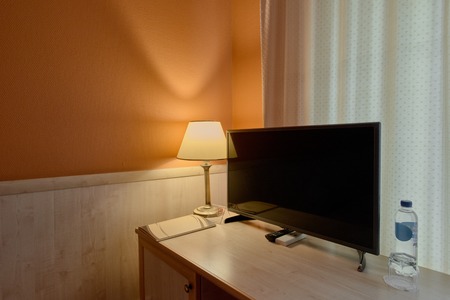 Hotel apartment with tv